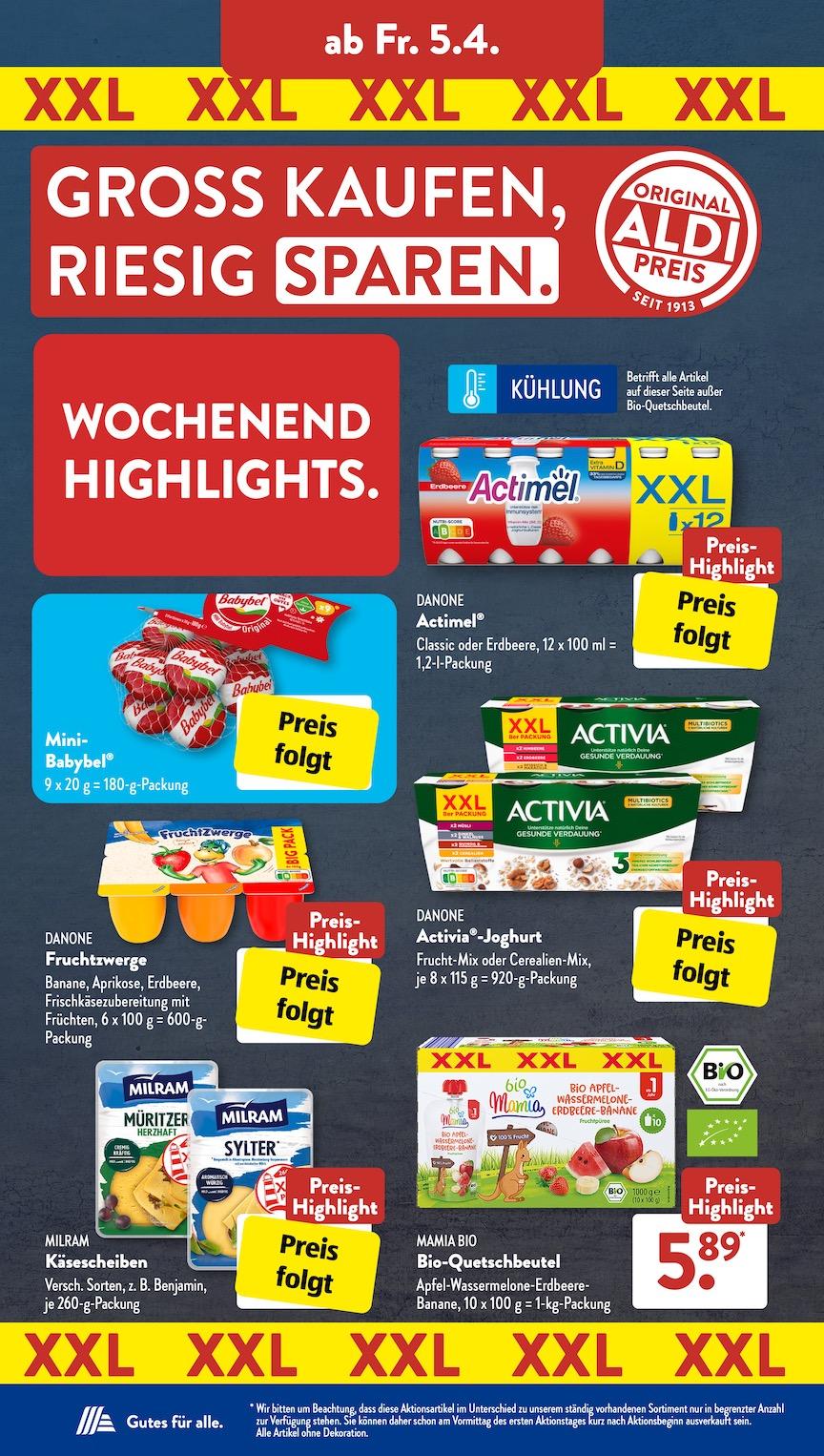Aldi Aldi Süd Prospekt ab Montag Seite 22
