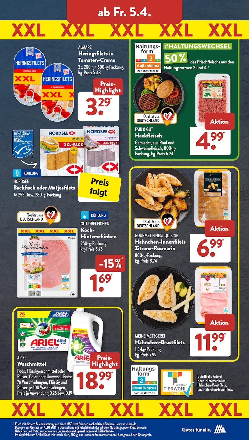Aldi Aldi Süd Prospekt ab Montag Seite 23