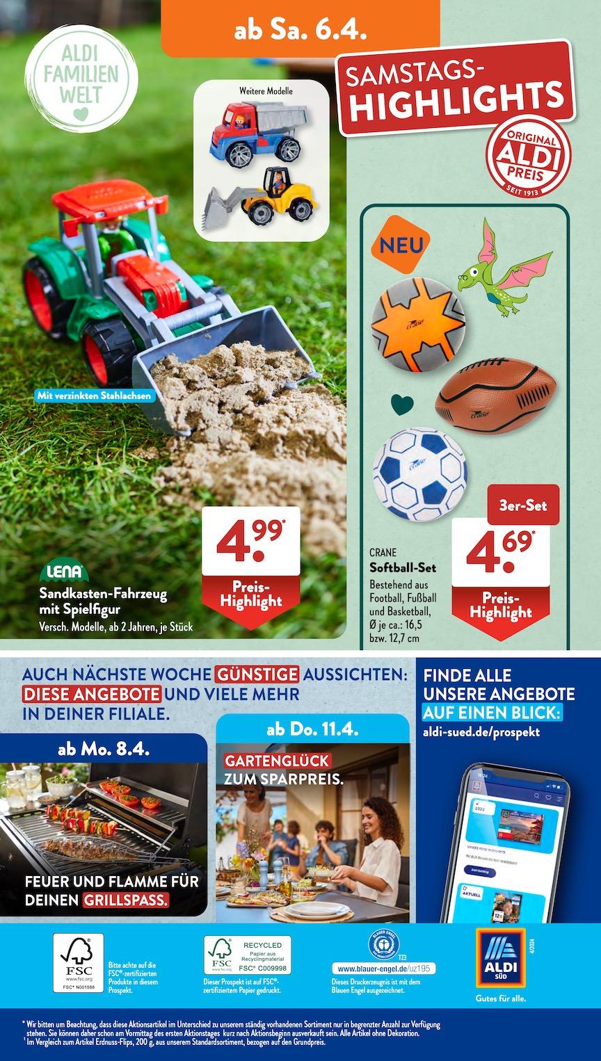Aldi Aldi Süd Prospekt ab Montag Seite 30