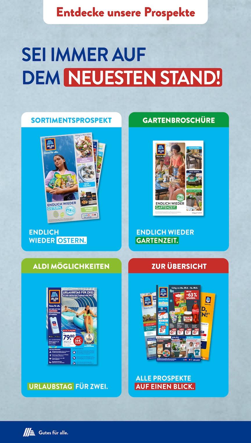 Aldi Aldi Süd Prospekt ab Montag Seite 38