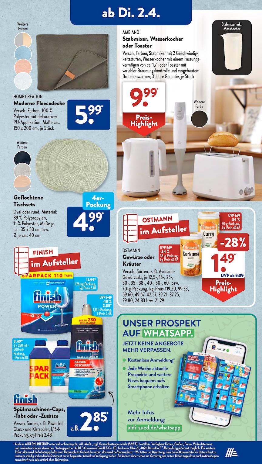 Aldi Aldi Süd Prospekt ab Montag Seite 5