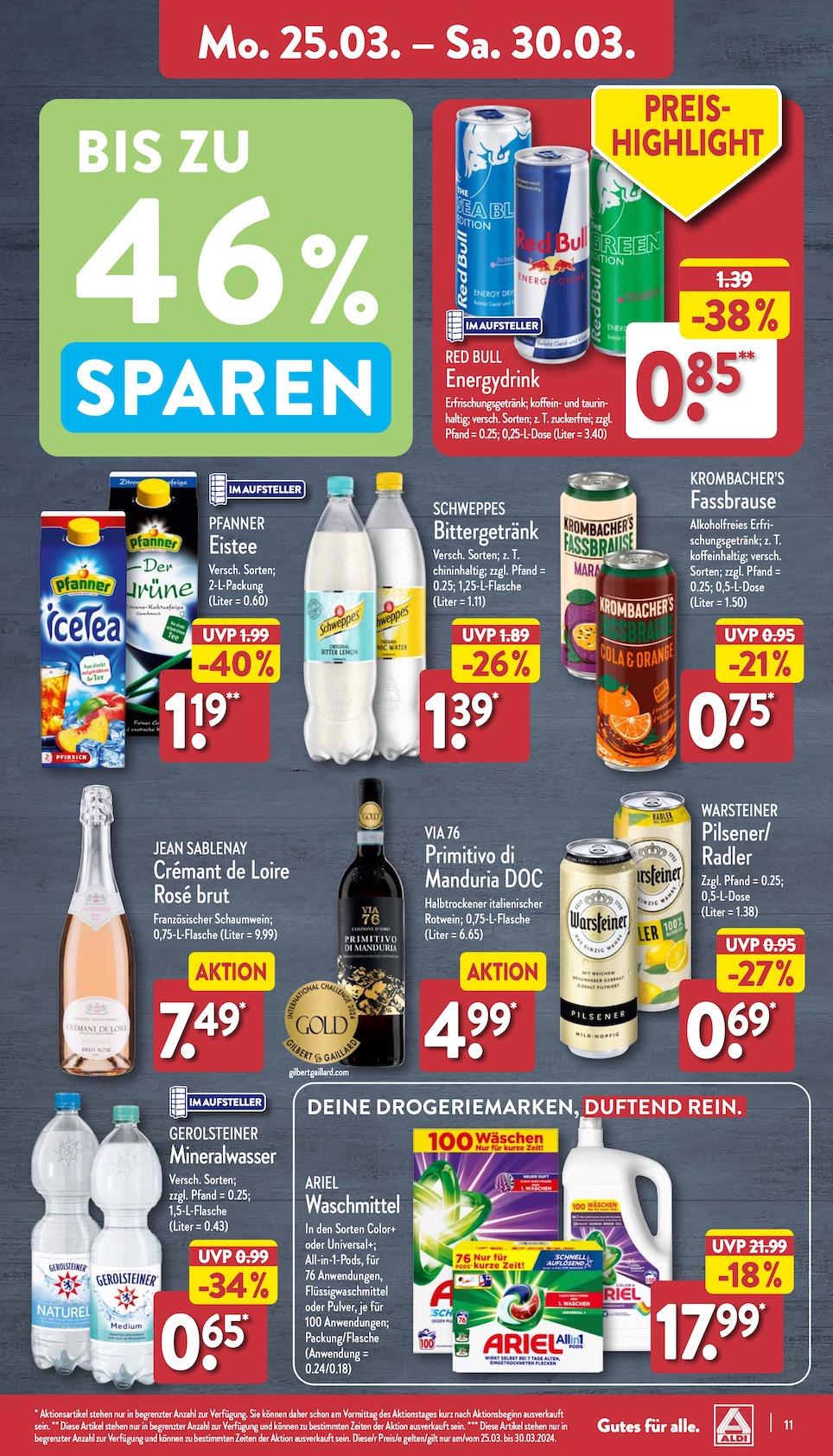 Aldi Aldi Nord Prospekt ab Montag Seite 11