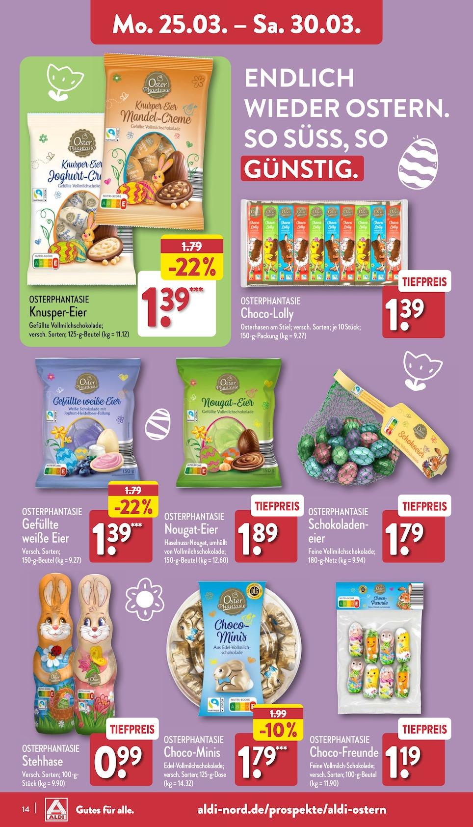 Aldi Aldi Nord Prospekt ab Montag Seite 14