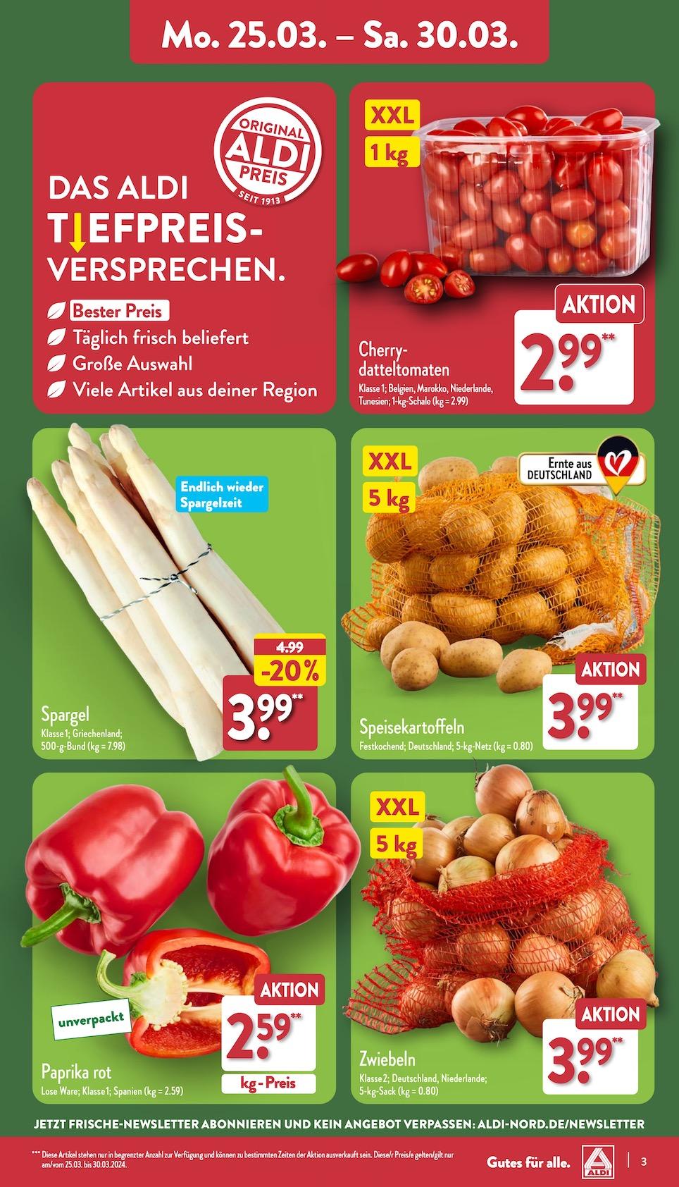 Aldi Aldi Nord Prospekt ab Montag Seite 3