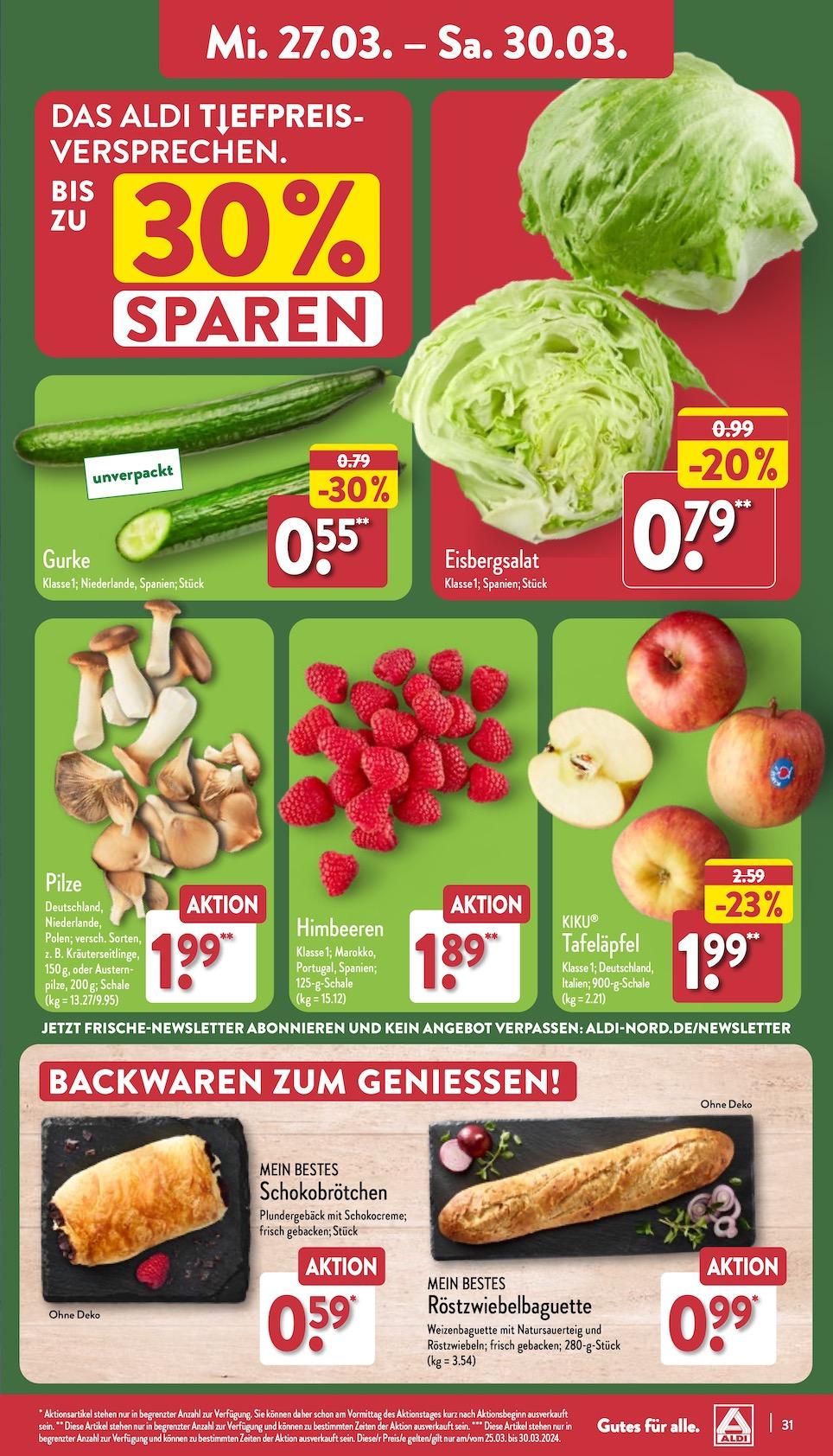 Aldi Aldi Nord Prospekt ab Montag Seite 31
