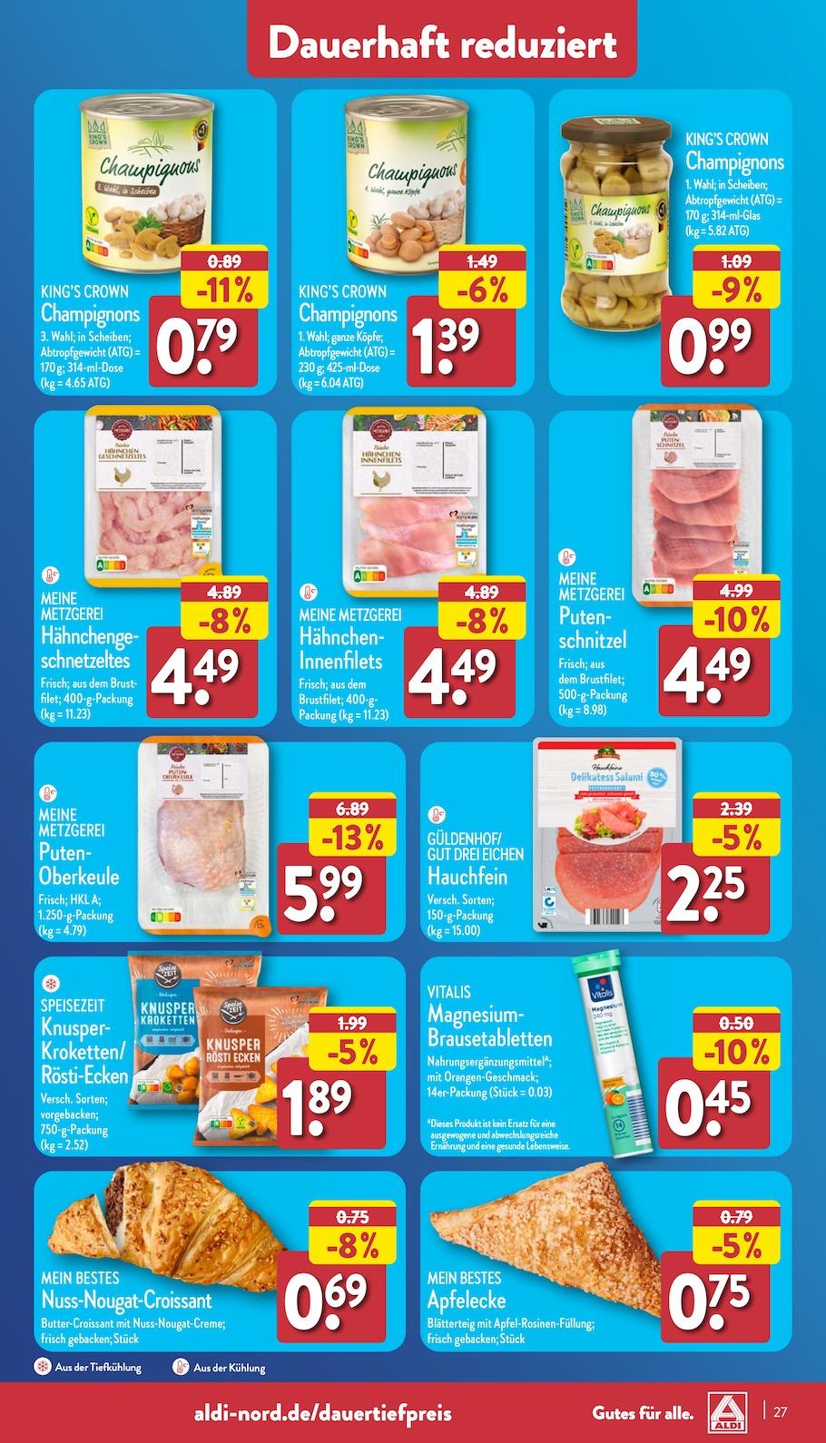 Aldi Aldi Nord Prospekt ab Dienstag Seite 27