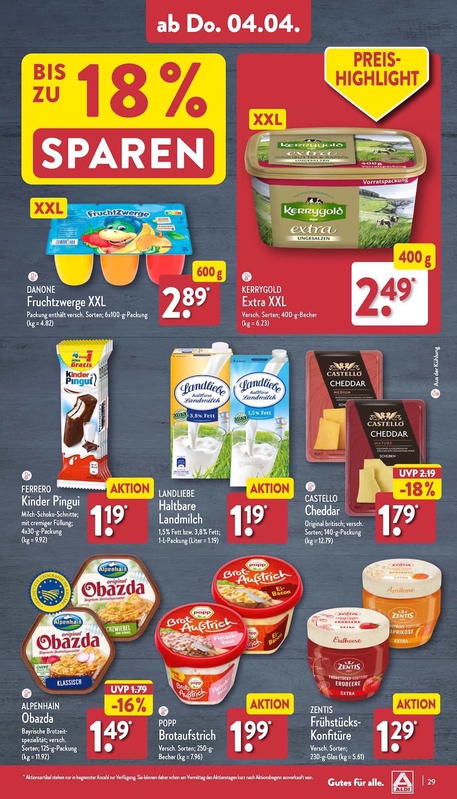 Aldi Aldi Nord Prospekt ab Dienstag Seite 29