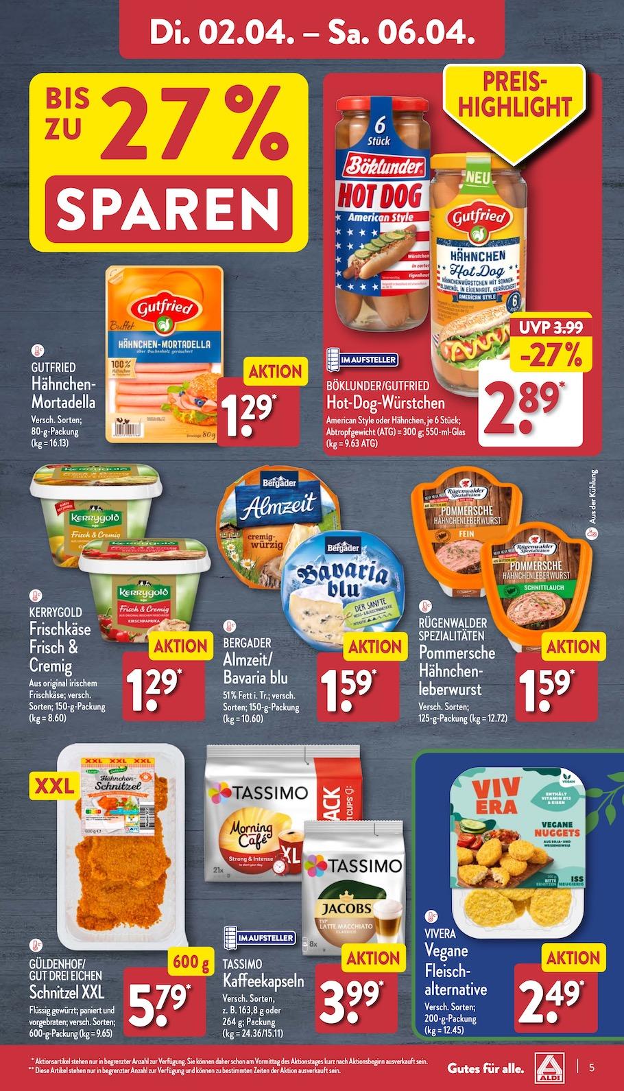 Aldi Aldi Nord Prospekt ab Dienstag Seite 5