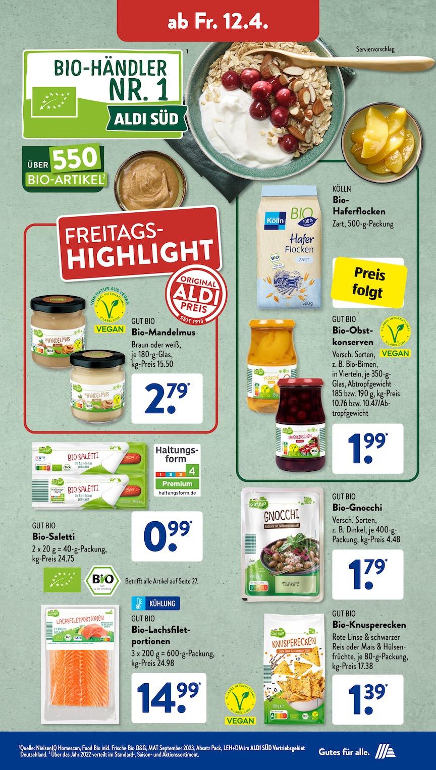 Aldi Aldi Süd Prospekt ab Montag Seite 22