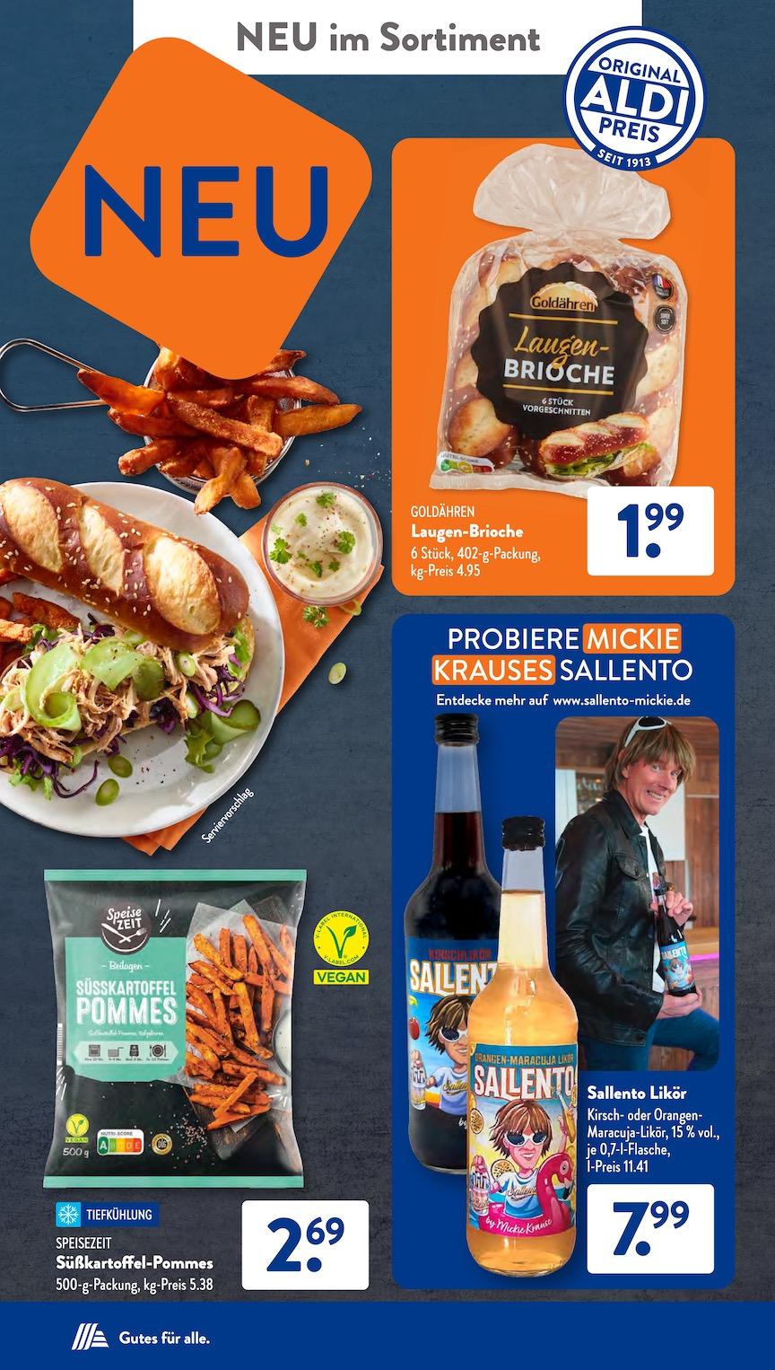 Aldi Aldi Süd Prospekt ab Montag Seite 23