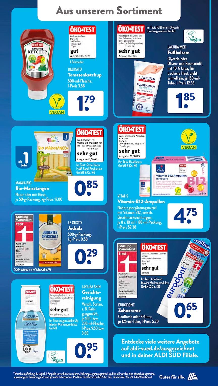 Aldi Aldi Süd Prospekt ab Montag Seite 26