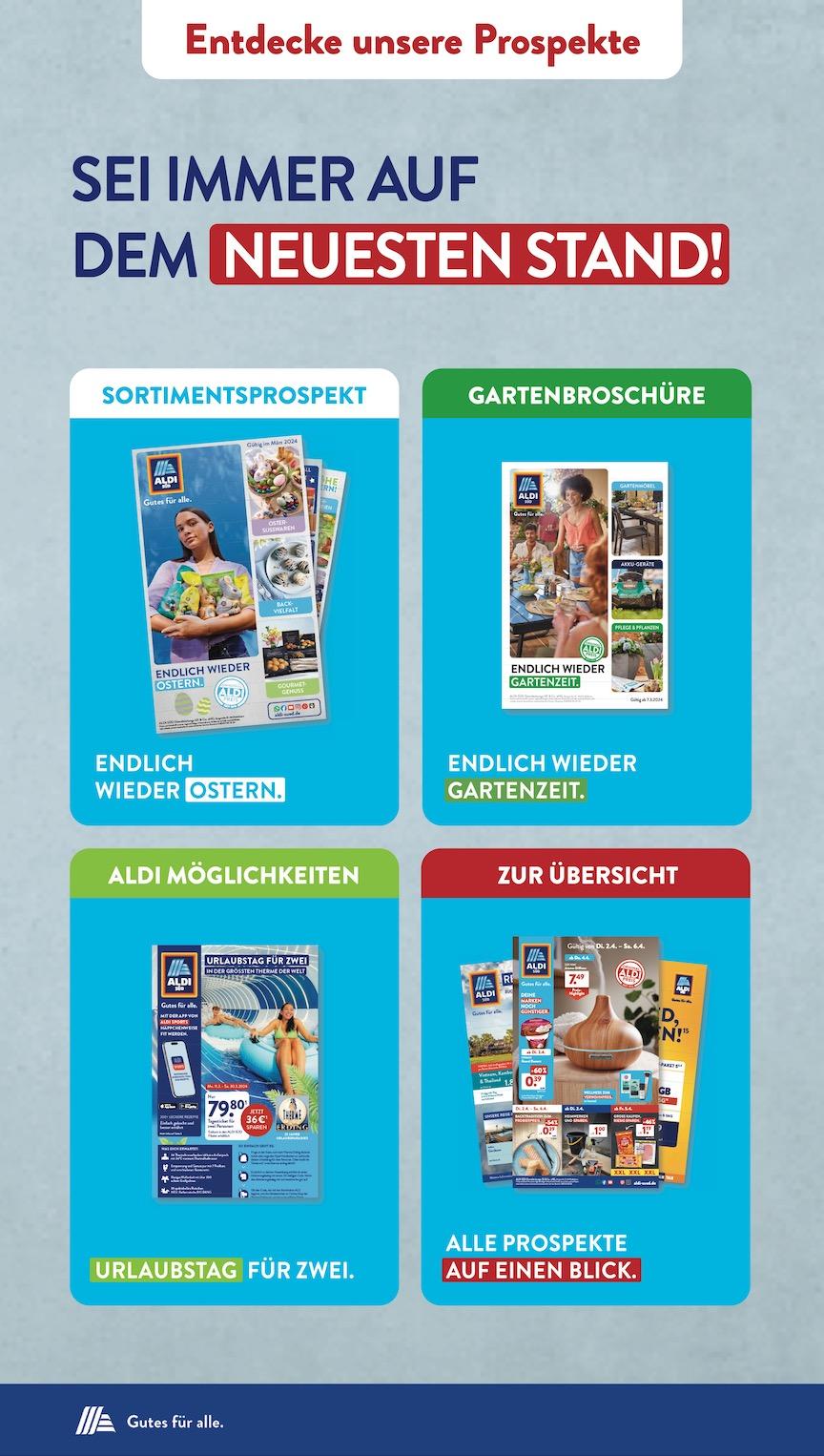 Aldi Aldi Süd Prospekt ab Montag Seite 34