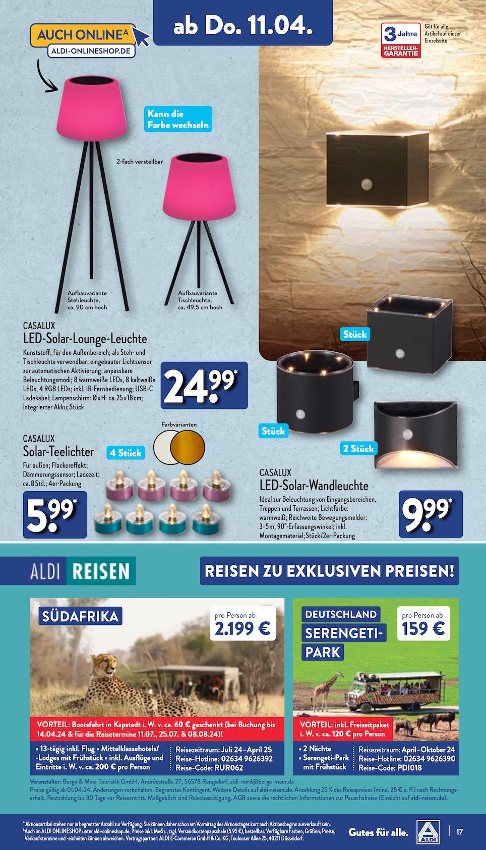 Aldi Aldi Nord Prospekt ab Montag Seite 17