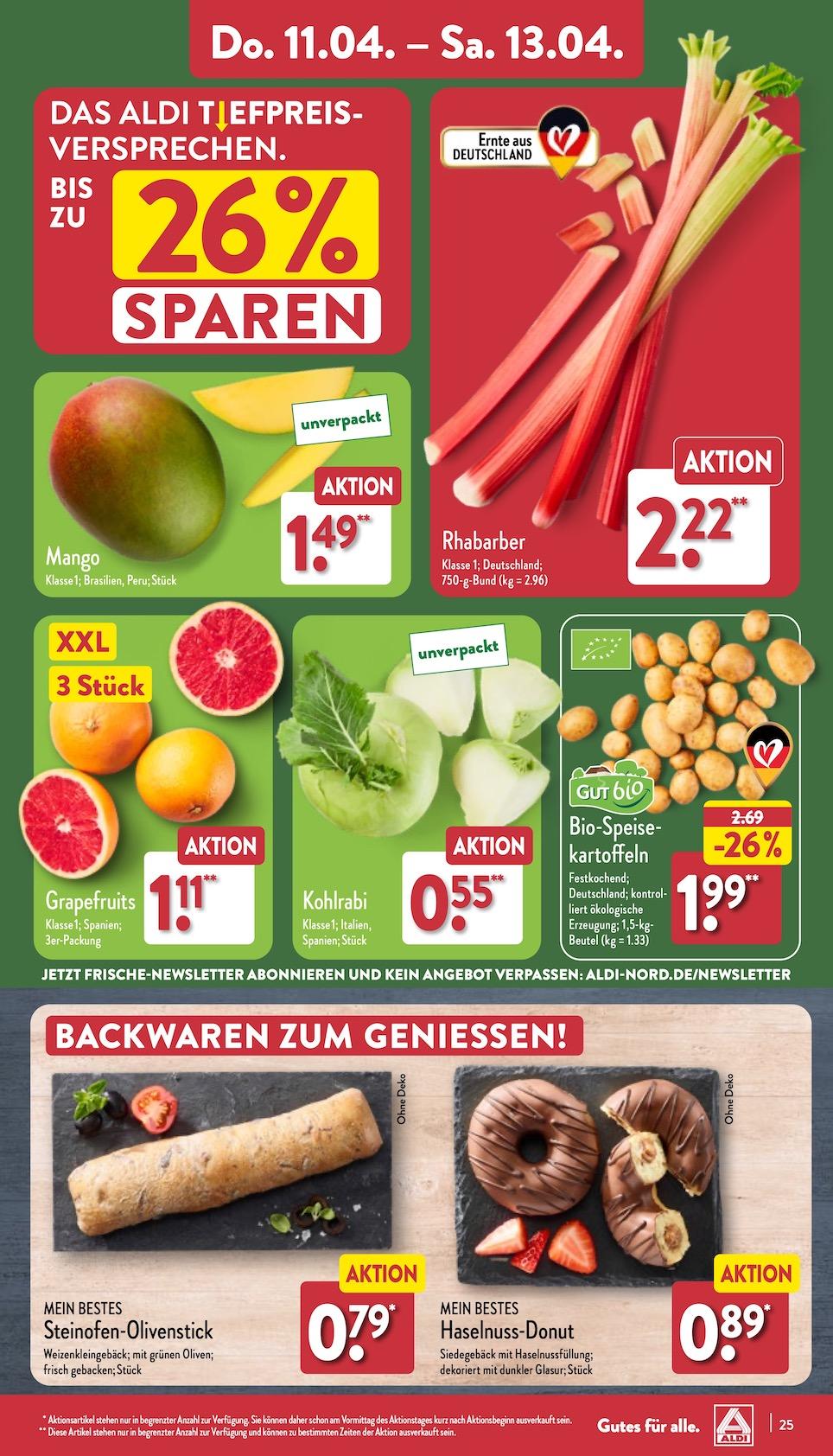 Aldi Aldi Nord Prospekt ab Montag Seite 25