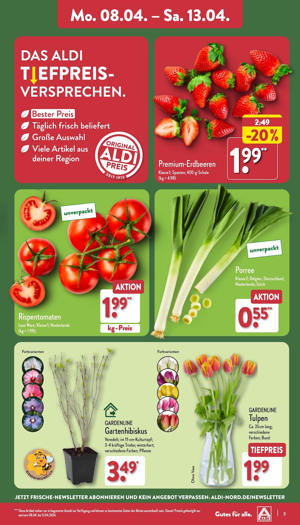 Aldi Aldi Nord Prospekt ab Montag Seite 3