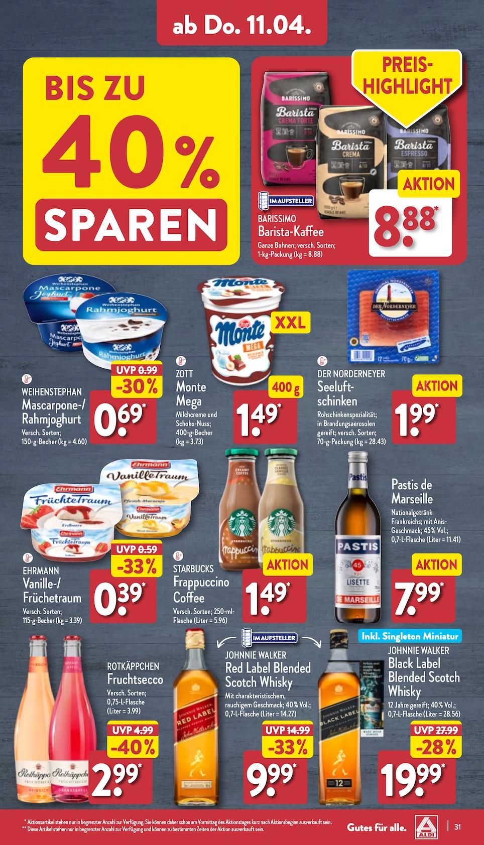 Aldi Aldi Nord Prospekt ab Montag Seite 31