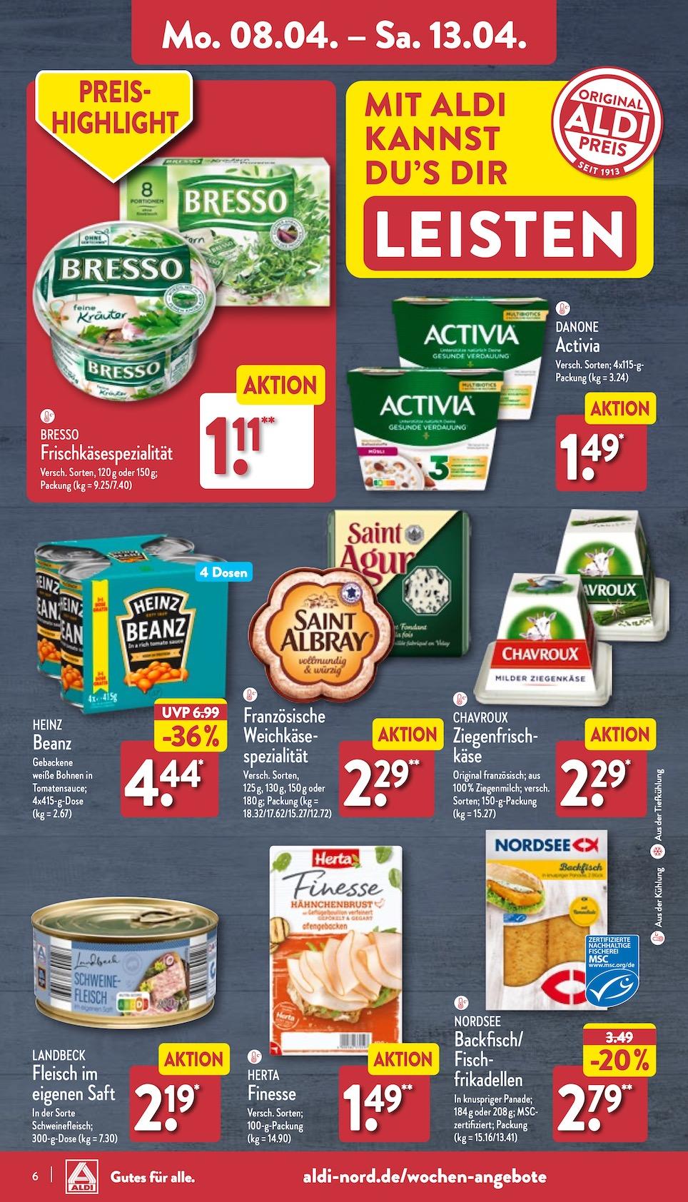 Aldi Aldi Nord Prospekt ab Montag Seite 6