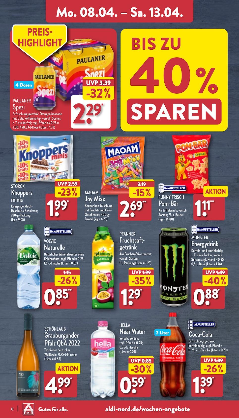 Aldi Aldi Nord Prospekt ab Montag Seite 8