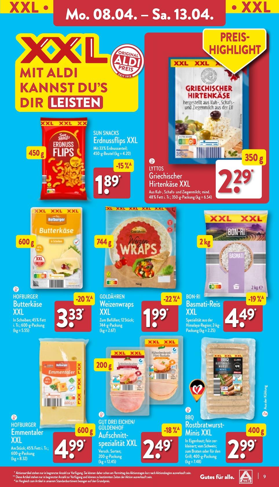 Aldi Aldi Nord Prospekt ab Montag Seite 9
