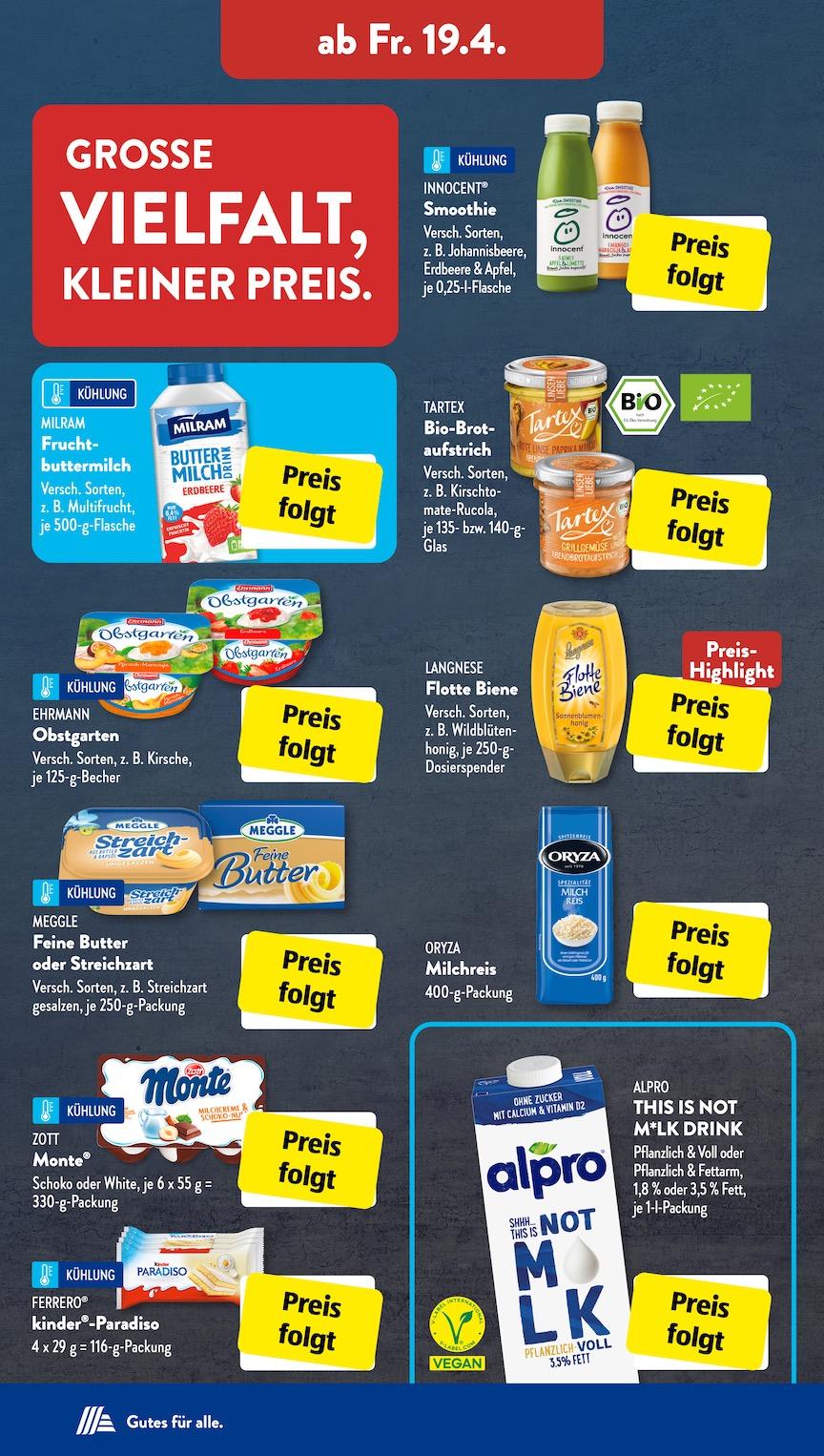 Aldi Aldi Süd Prospekt ab Montag Seite 18