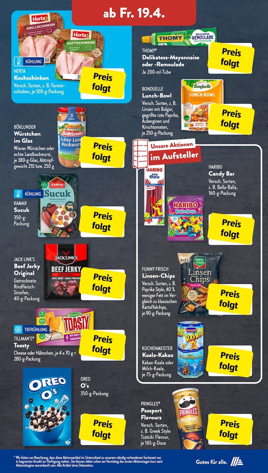 Aldi Aldi Süd Prospekt ab Montag Seite 19