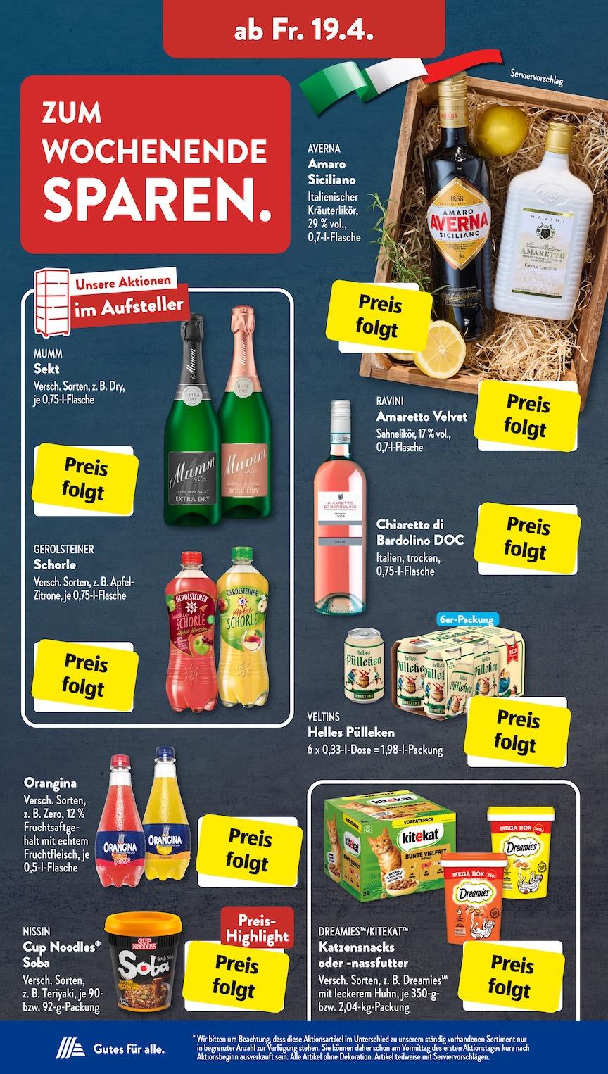 Aldi Aldi Süd Prospekt ab Montag Seite 20