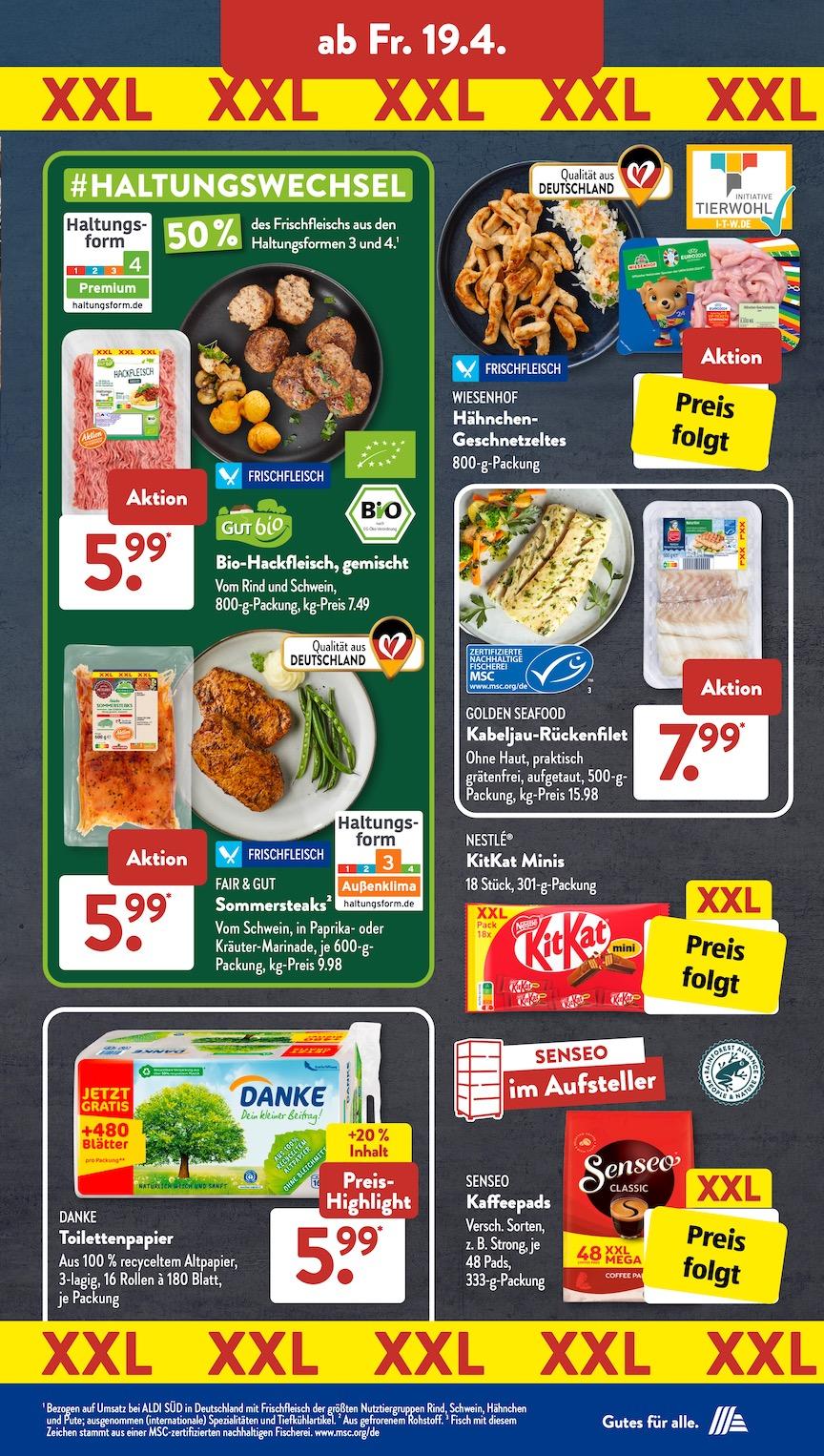 Aldi Aldi Süd Prospekt ab Montag Seite 21