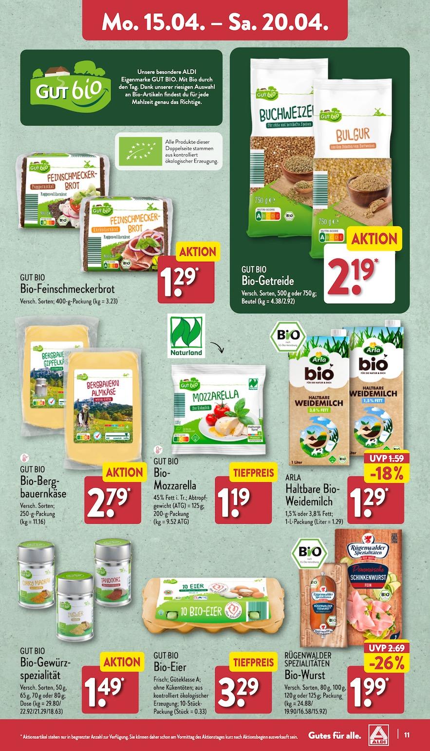 Aldi Aldi Nord Prospekt ab Montag Seite 11