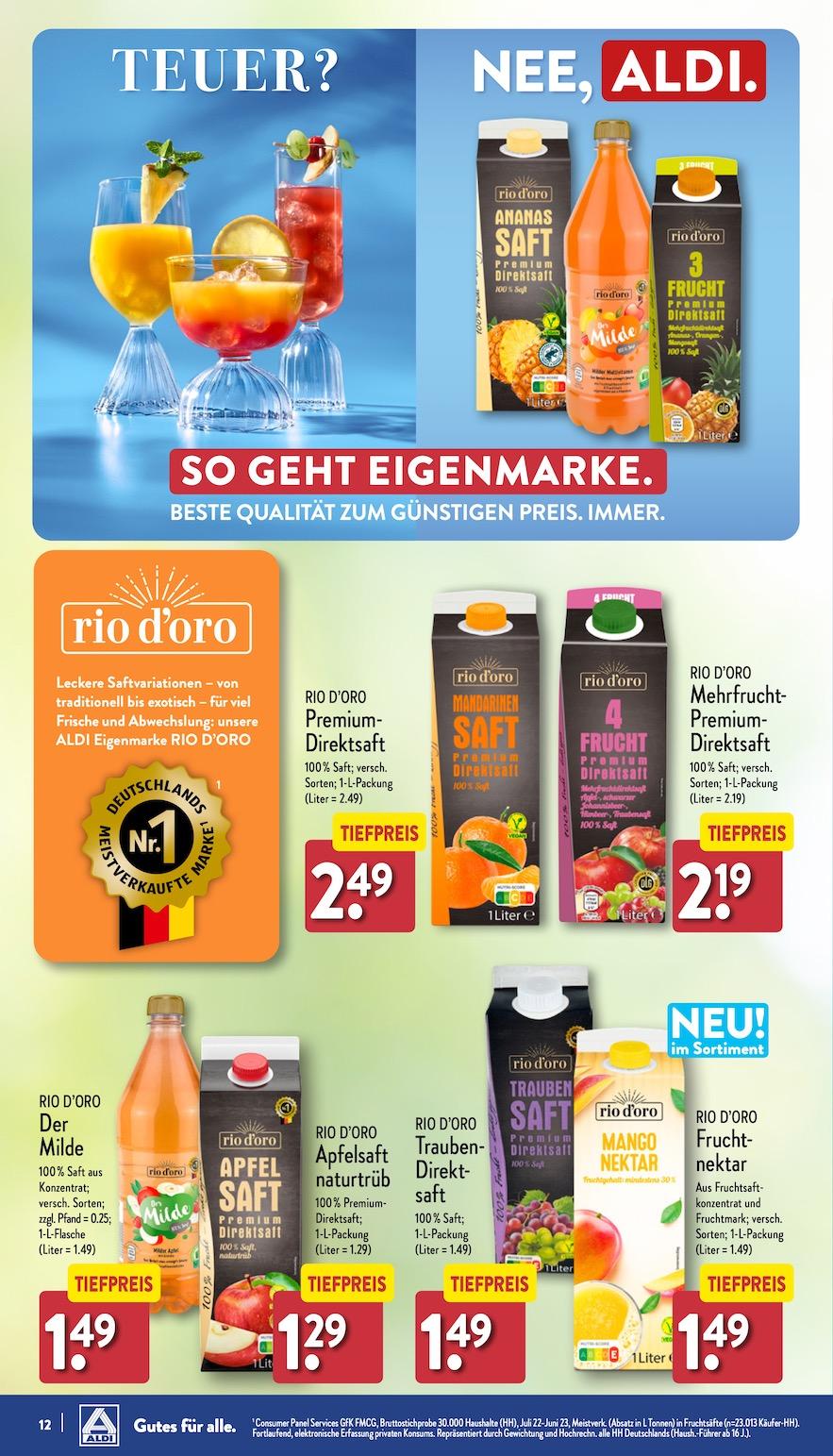 Aldi Aldi Nord Prospekt ab Montag Seite 12