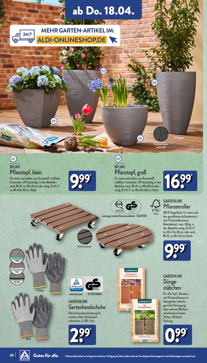Aldi Aldi Nord Prospekt ab Montag Seite 20