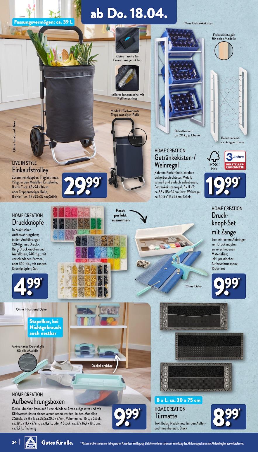 Aldi Aldi Nord Prospekt ab Montag Seite 24