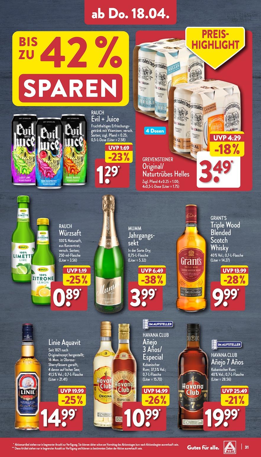 Aldi Aldi Nord Prospekt ab Montag Seite 31