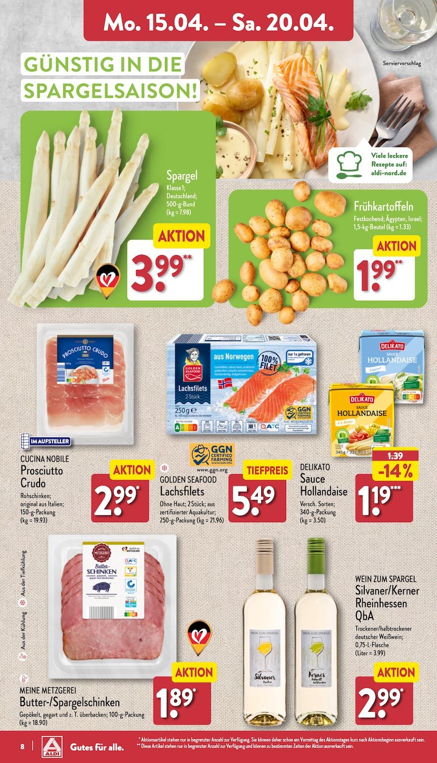 Aldi Aldi Nord Prospekt ab Montag Seite 8