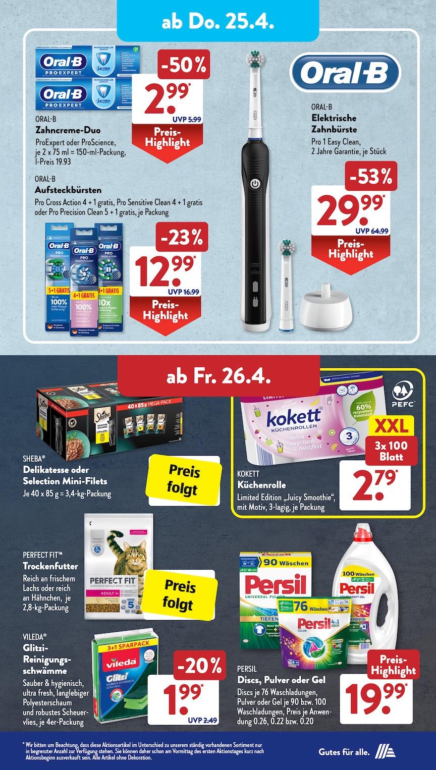 Aldi Aldi Süd Prospekt ab Montag Seite 17