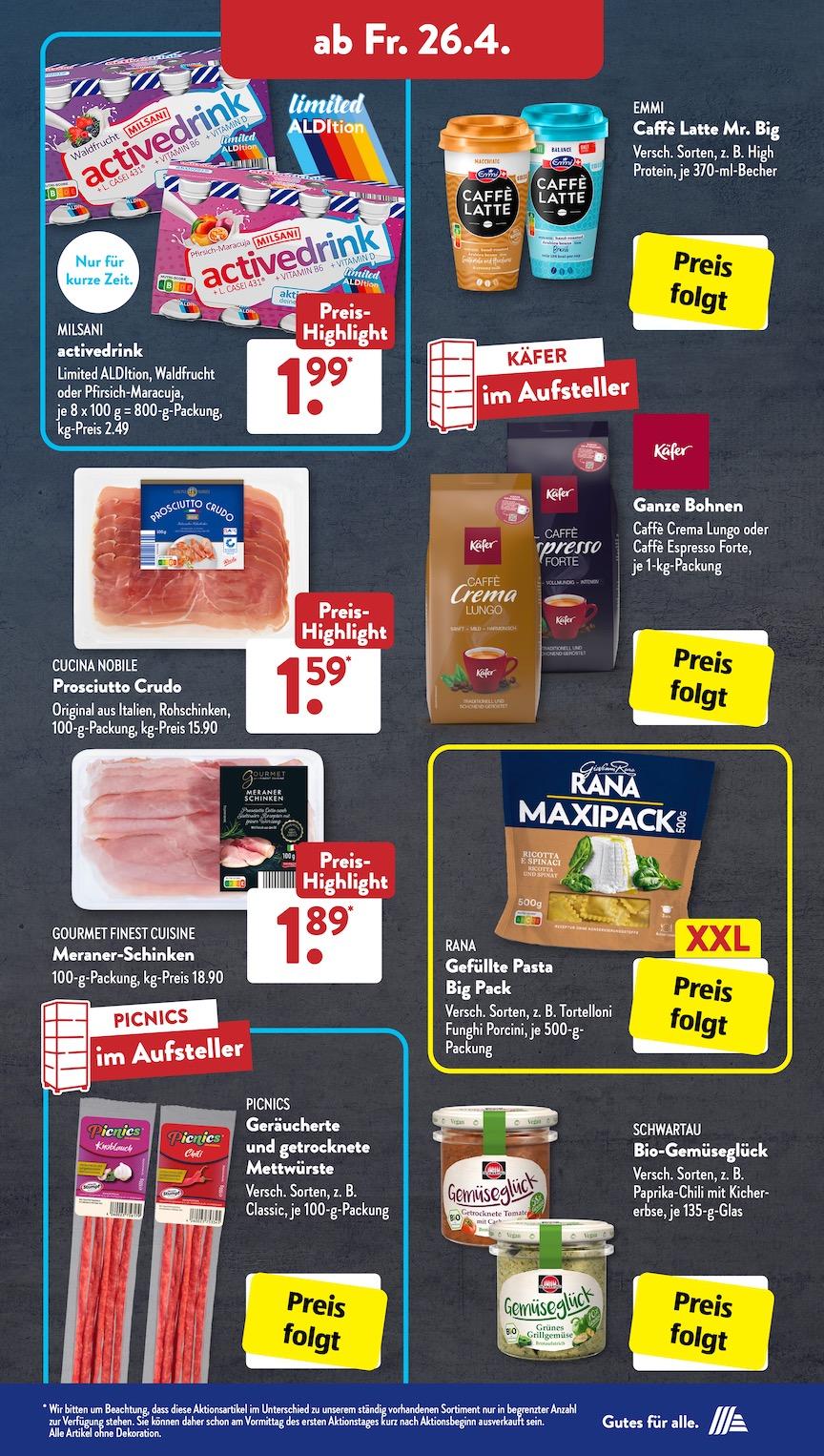 Aldi Aldi Süd Prospekt ab Montag Seite 21