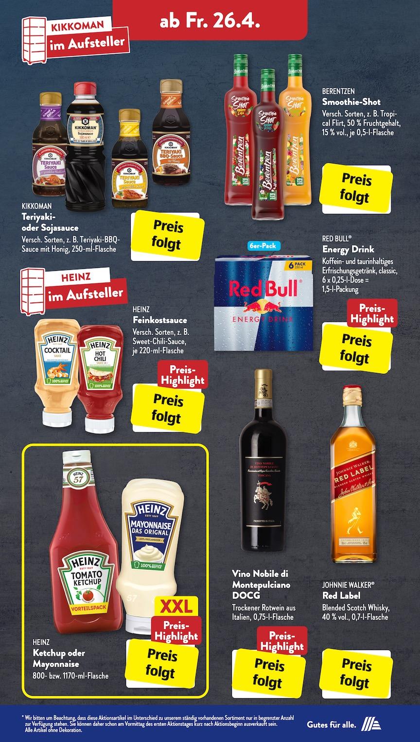 Aldi Aldi Süd Prospekt ab Montag Seite 25