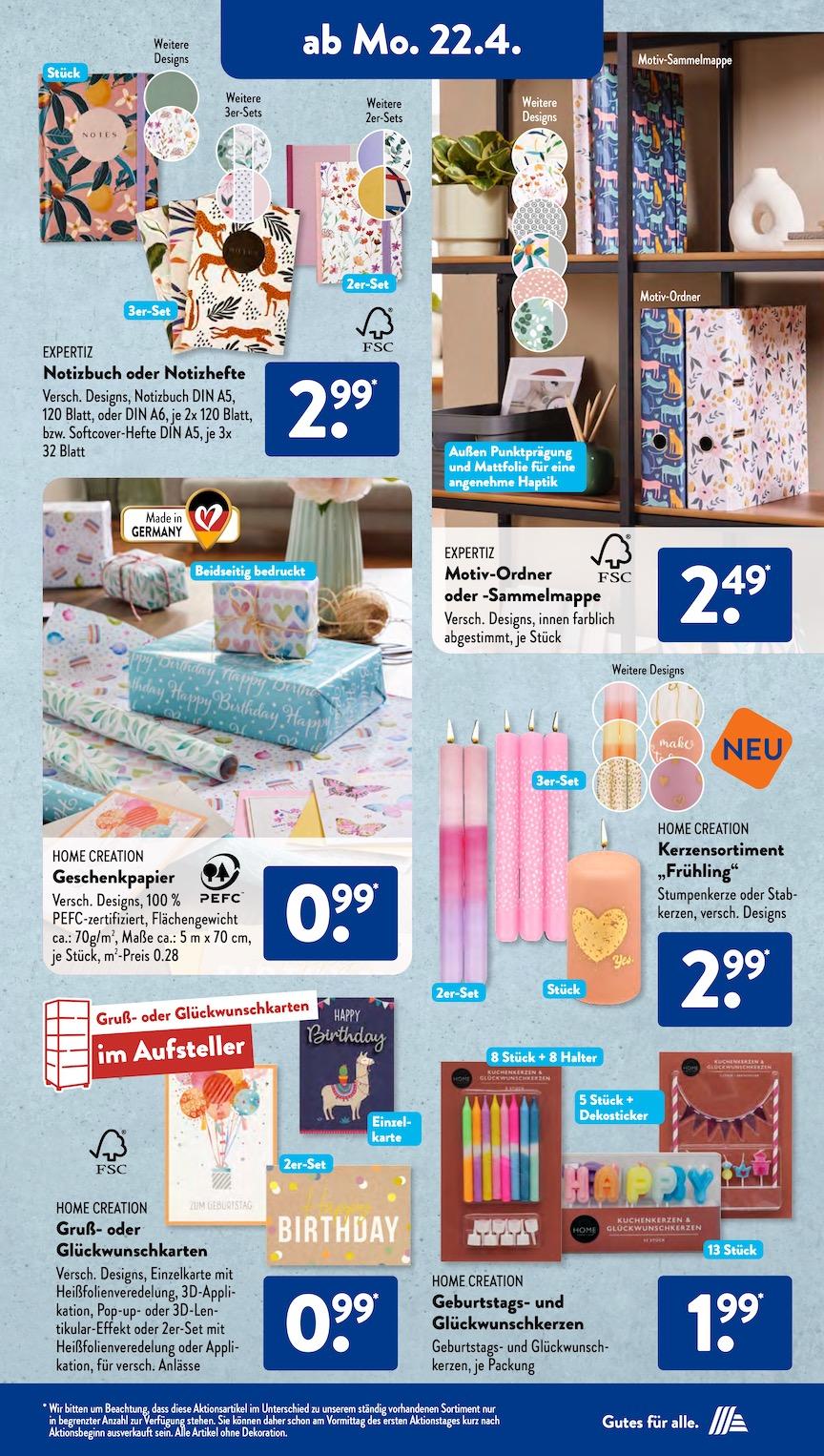 Aldi Aldi Süd Prospekt ab Montag Seite 3