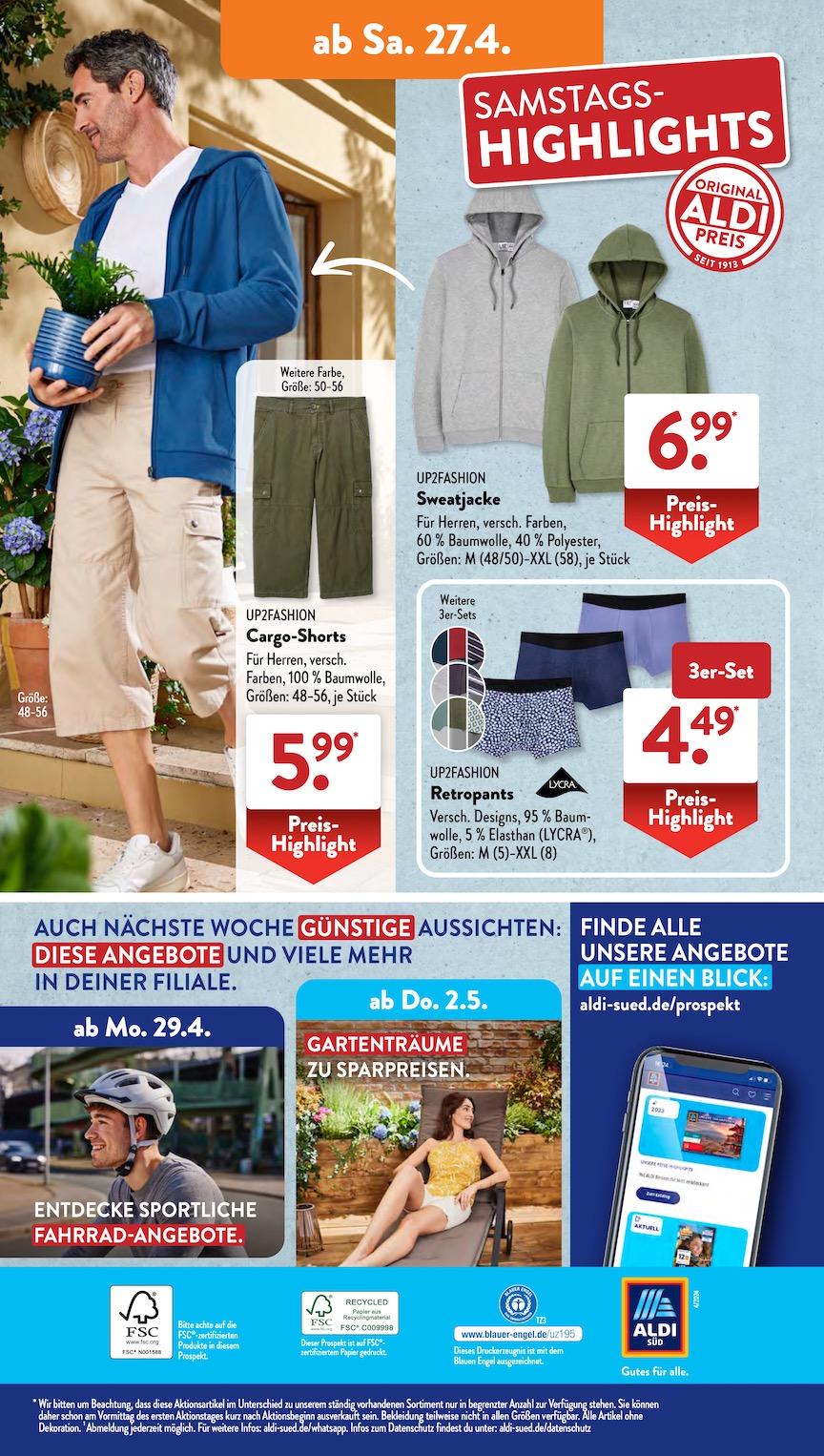 Aldi Aldi Süd Prospekt ab Montag Seite 31