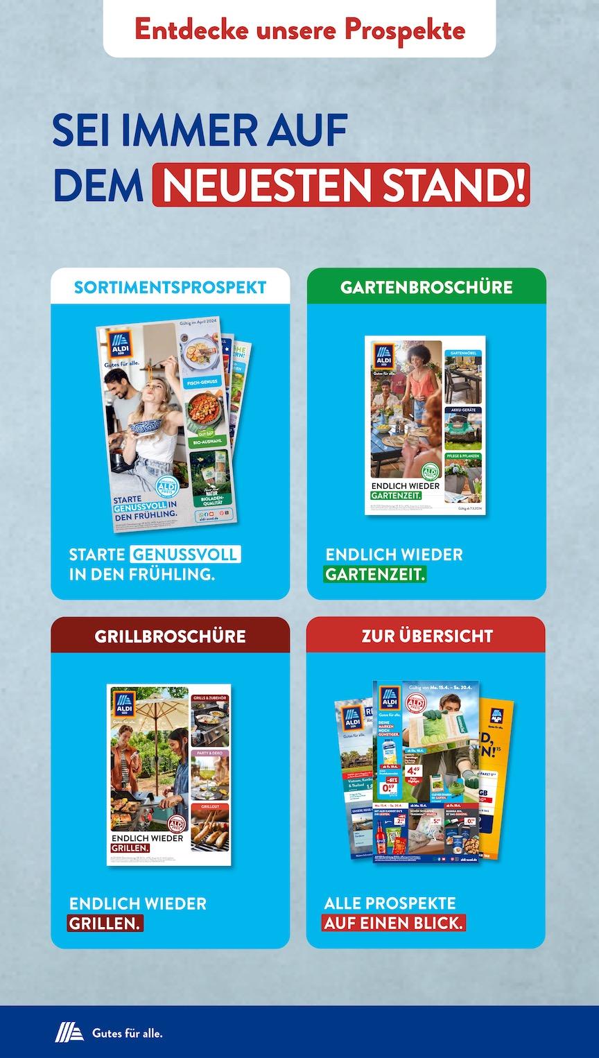 Aldi Aldi Süd Prospekt ab Montag Seite 38