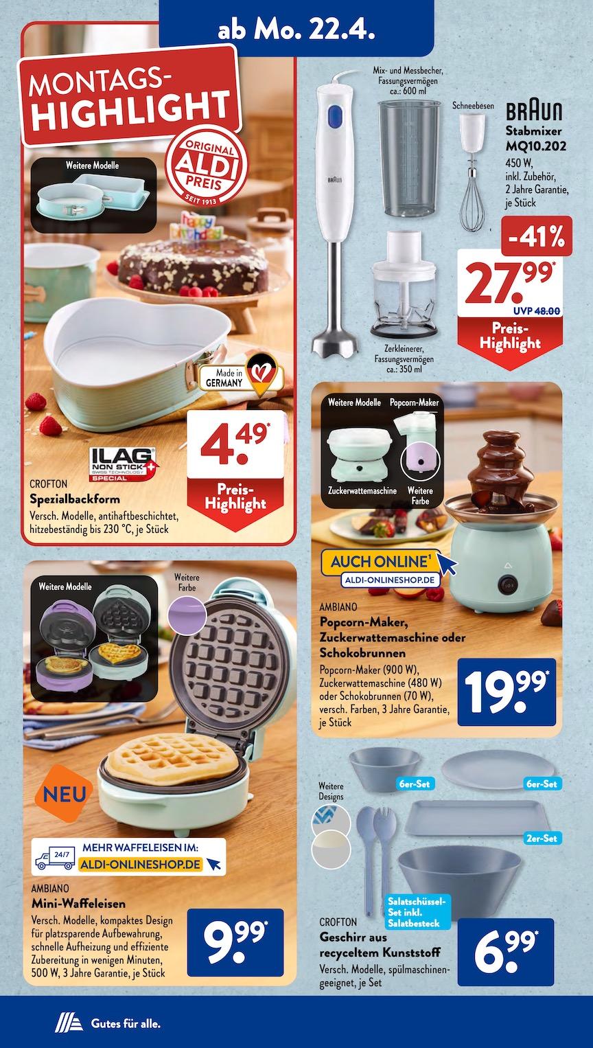 Aldi Aldi Süd Prospekt ab Montag Seite 4