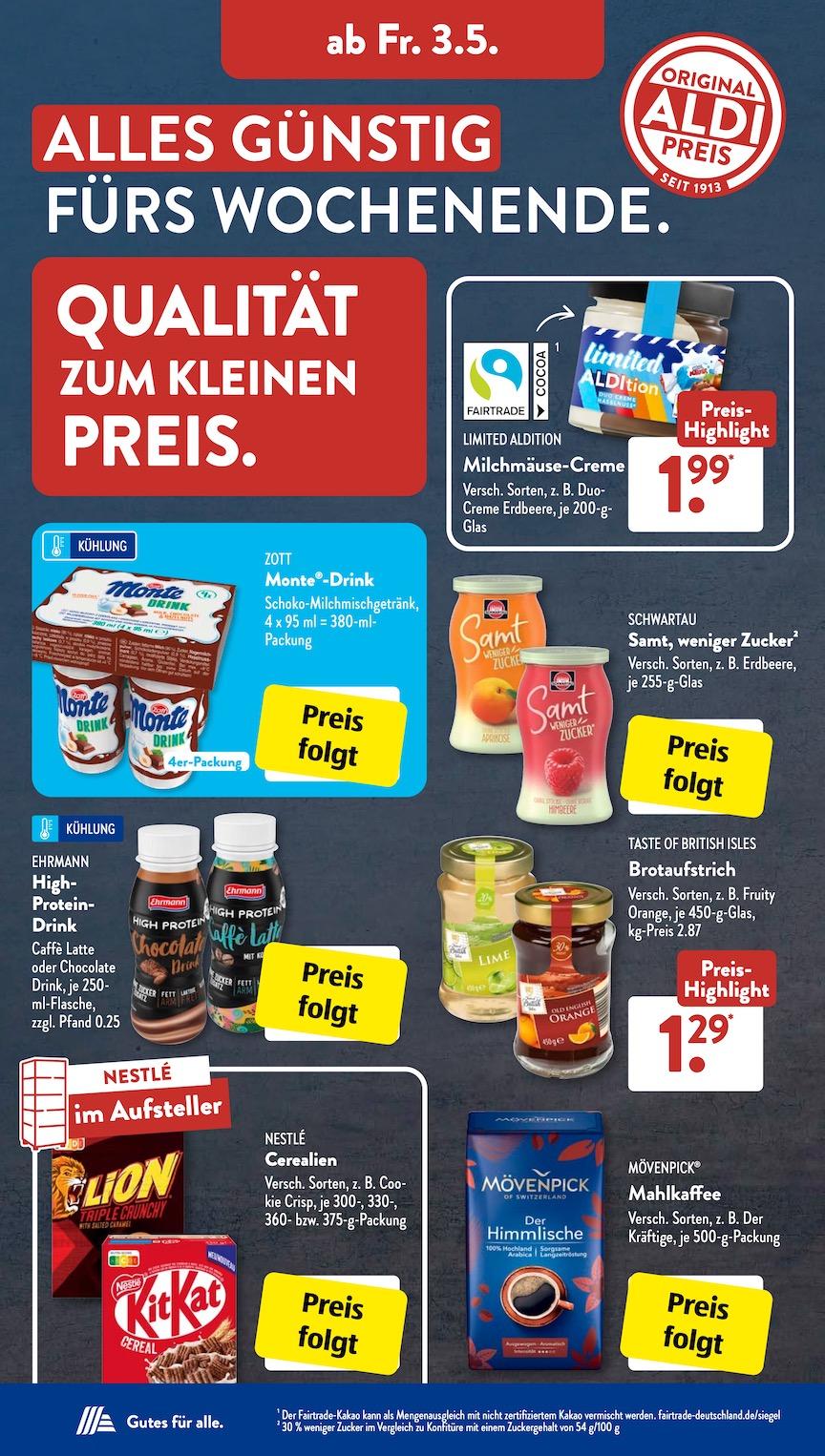 Aldi Aldi Süd Prospekt ab Montag Seite 19