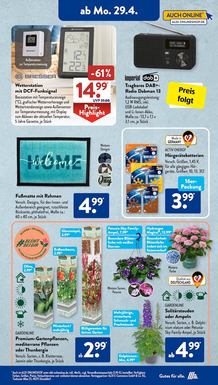 Aldi Aldi Süd Prospekt ab Montag Seite 6