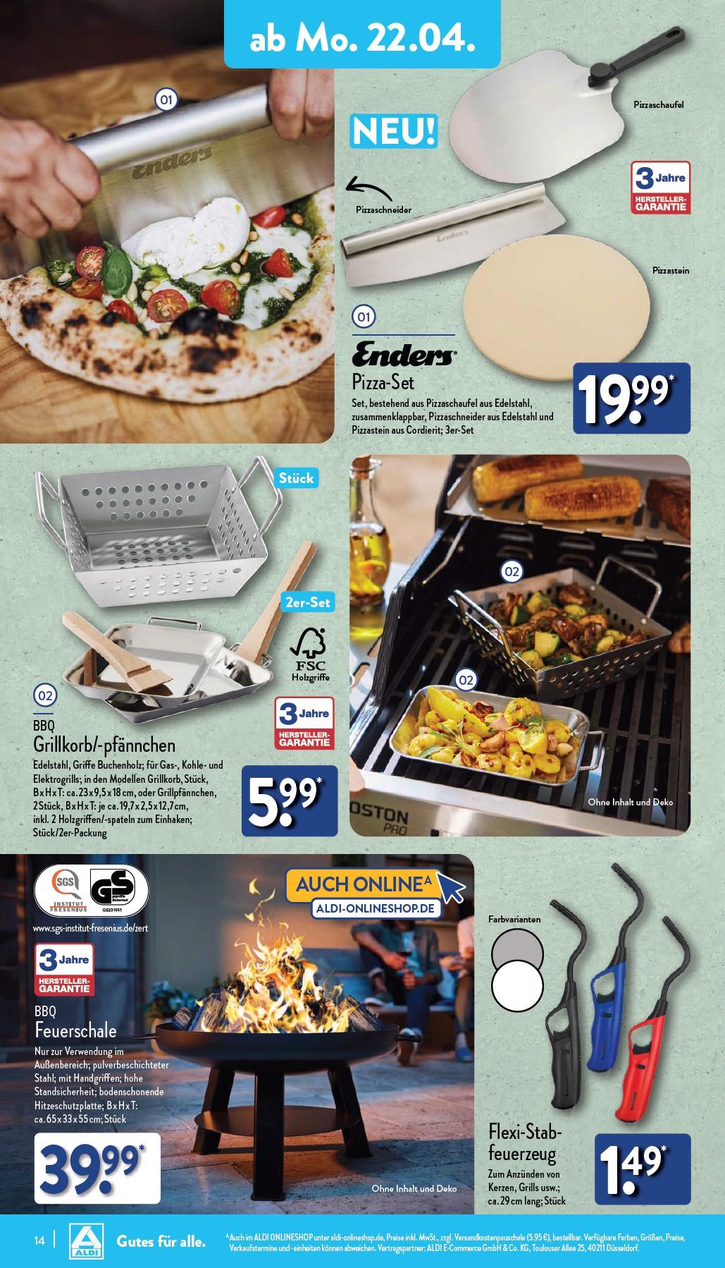 Aldi Aldi Nord Prospekt ab Montag Seite 14
