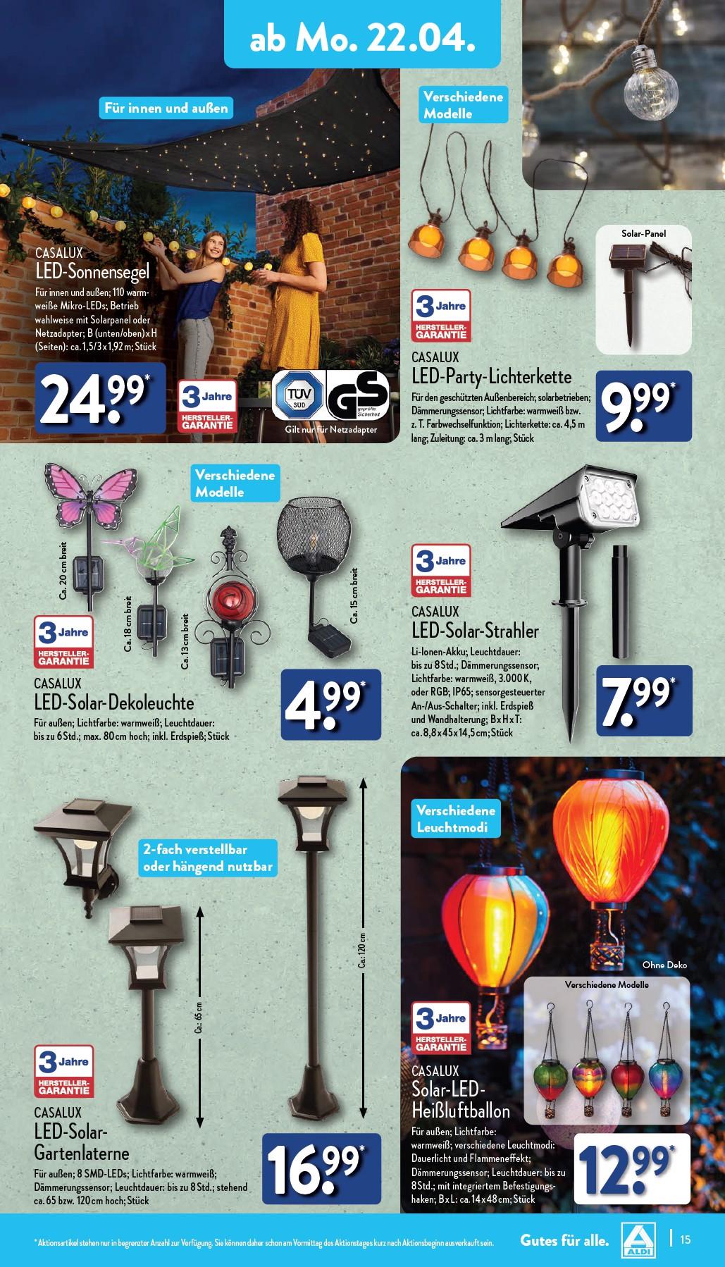 Aldi Aldi Nord Prospekt ab Montag Seite 15
