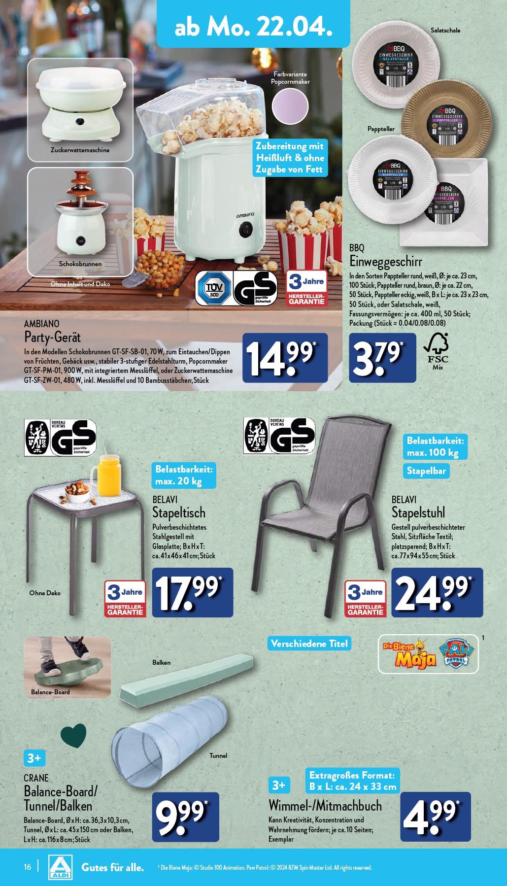 Aldi Aldi Nord Prospekt ab Montag Seite 16