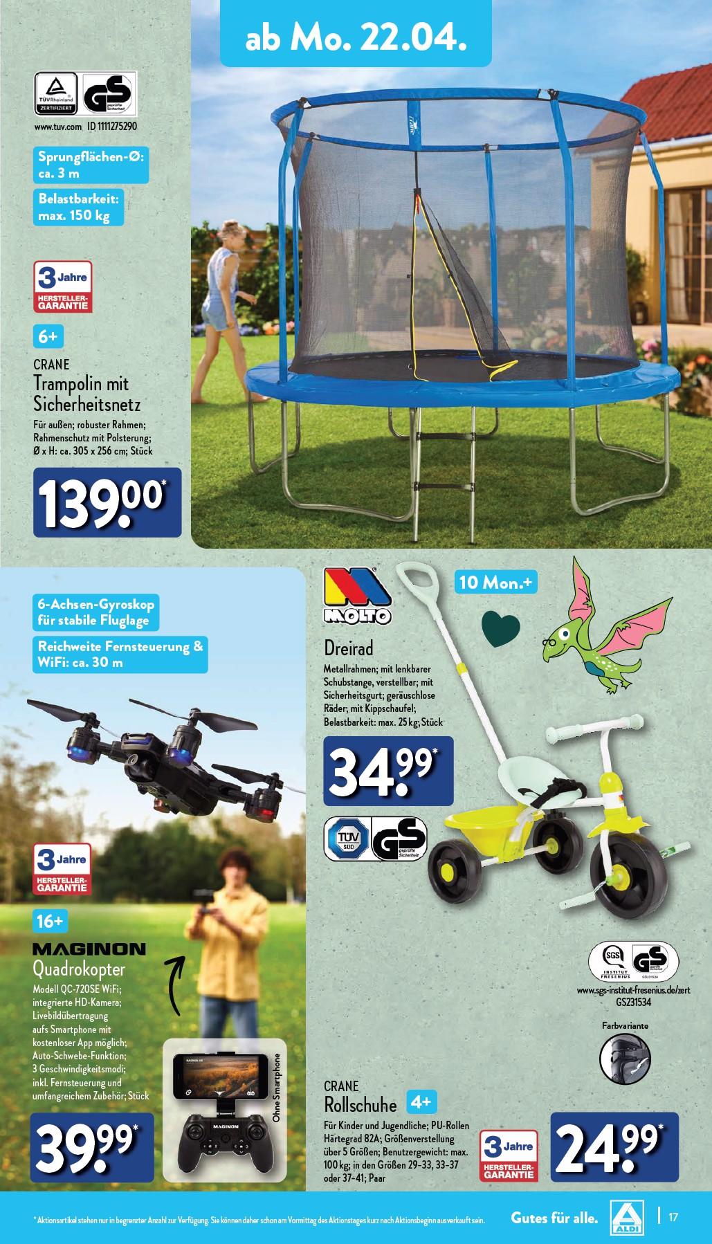 Aldi Aldi Nord Prospekt ab Montag Seite 17