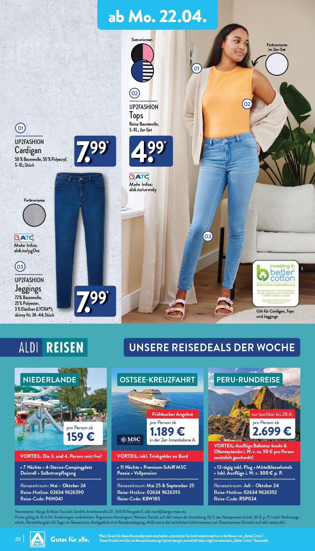Aldi Aldi Nord Prospekt ab Montag Seite 20