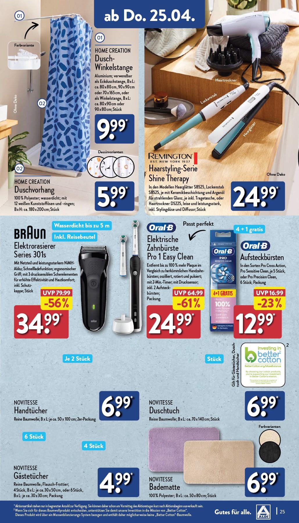 Aldi Aldi Nord Prospekt ab Montag Seite 25