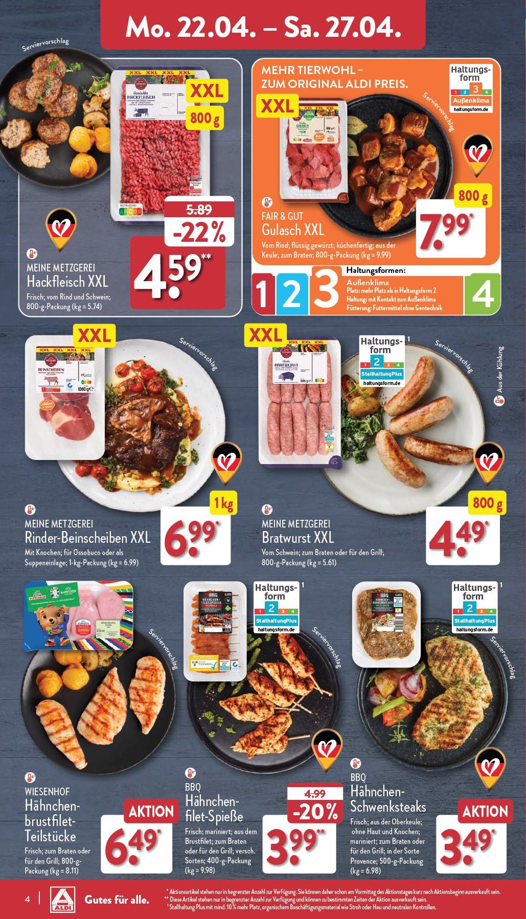 Aldi Aldi Nord Prospekt ab Montag Seite 4