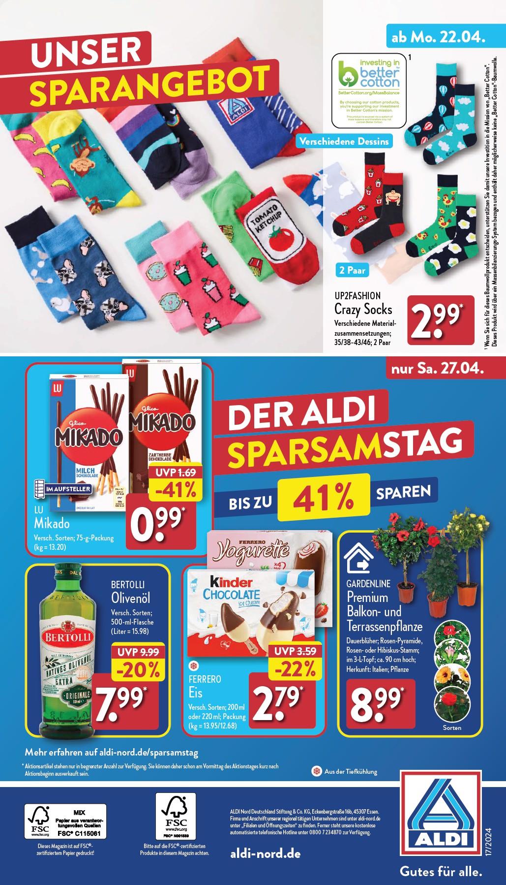 Aldi Aldi Nord Prospekt ab Montag Seite 42